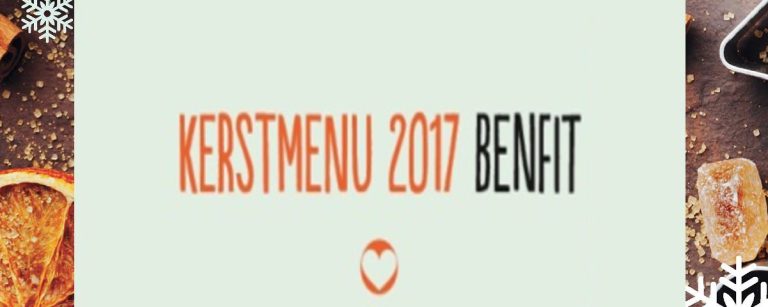 KERSTMENU 2017 BENFIT: Fitness-Ernährung für Weihnachten.