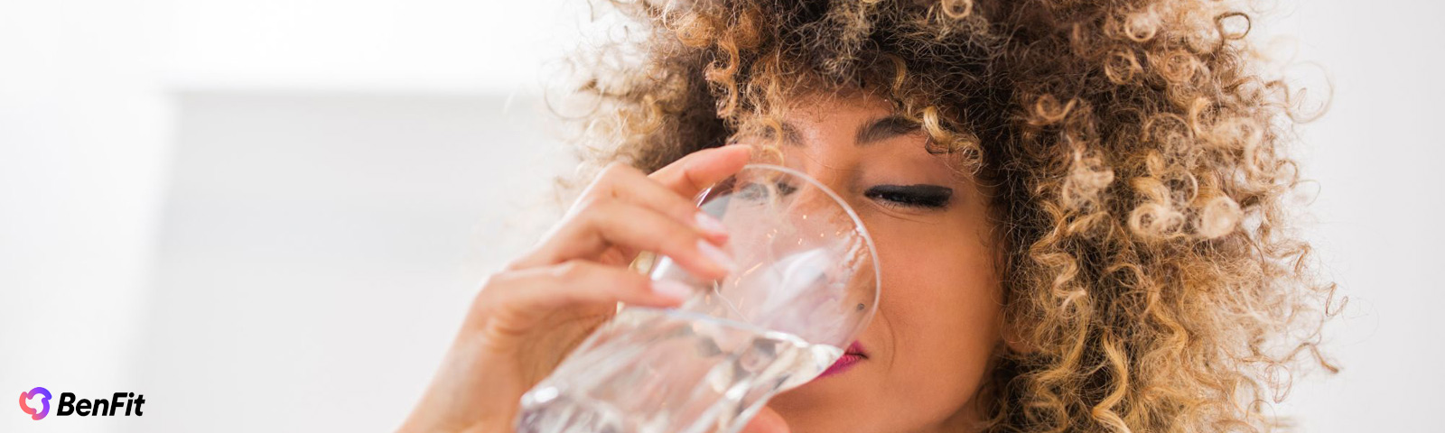 Refreshing glass of water, healthy breakfast bowls and natural energy concept