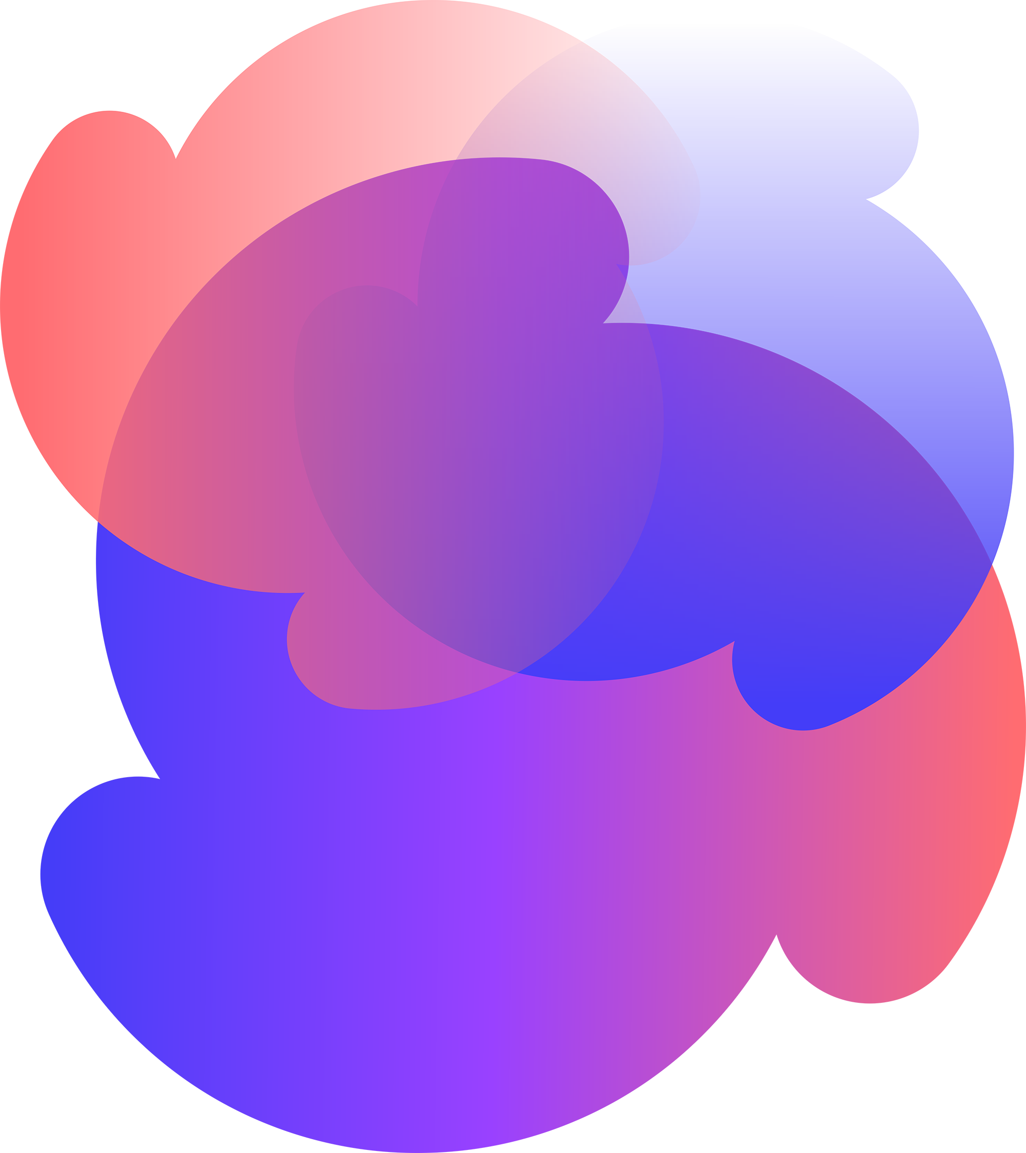 Abstraktes Design mit leuchtenden Farben: Pink, Lila, Blau. Symbolisiert Energie und Vitalität für Ihre Fitness-Ernährung.