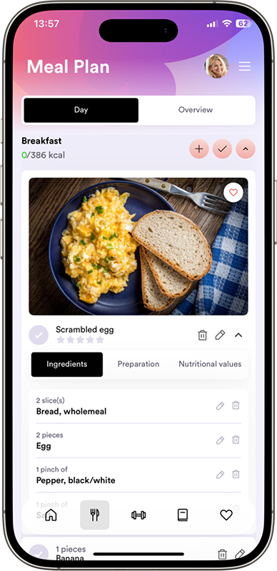 App-screenshot-3 BenFit app for mobile phones