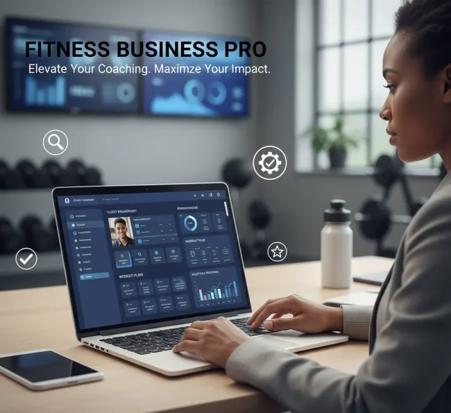 Professionelle Software für Personal Trainer: Effizientes Kundenmanagement, Trainingsplanung und Business-Analytics. Steigern Sie Ihre Effizienz und Kundenerfolg mit modernen Fitness-Coaching-Tools.