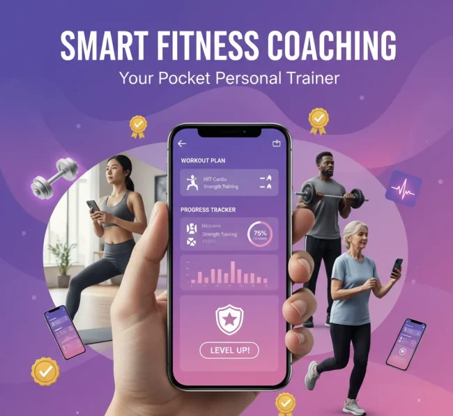 Ihr digitaler Personal Trainer in der Tasche: Moderne Fitness-Apps bieten personalisierte Trainingspläne, Fortschrittsverfolgung und 24/7 Coaching. Entdecken Sie die beste Personal Fitness Coach App für Ihre Ziele.