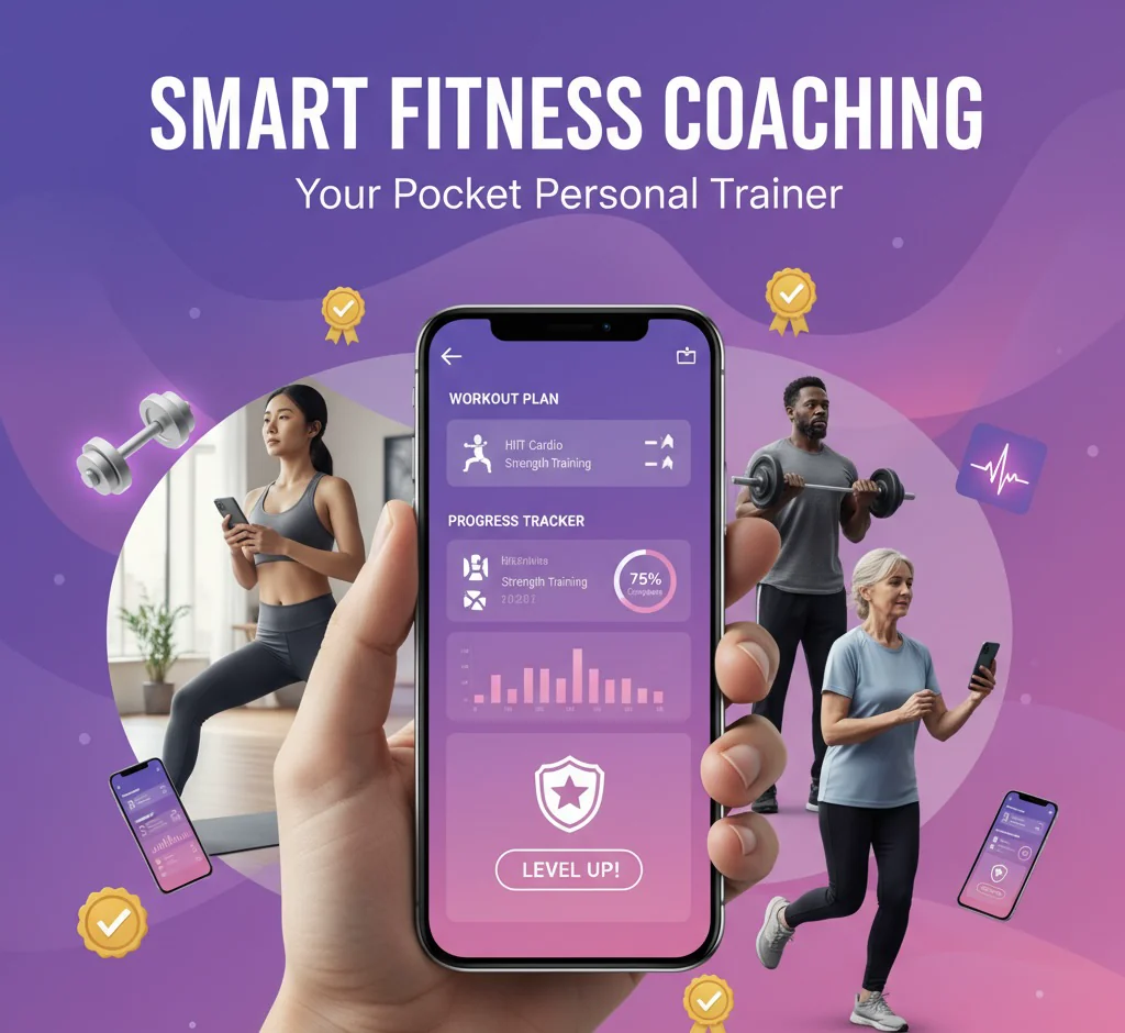 Ihr digitaler Personal Trainer in der Tasche: Moderne Fitness-Apps bieten personalisierte Trainingspläne, Fortschrittsverfolgung und 24/7 Coaching. Entdecken Sie die beste Personal Fitness Coach App für Ihre Ziele.